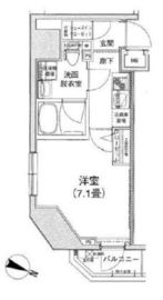 アイルイムーブル御茶ノ水 6階 間取り図