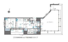 ZOOM新宿南First 4階 間取り図