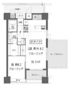 ガーデン蒲田 908 間取り図