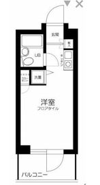 マイキャッスル渋谷JP 6階 間取り図