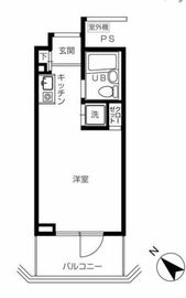 マイキャッスル渋谷JP 4階 間取り図