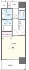 Metsä Morishita (メッツァ森下) 402 間取り図