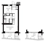代々木参宮橋テラス 216 間取り図