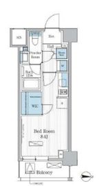 パークアクシス東陽町レジデンス 406 間取り図