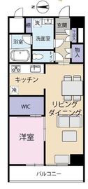 シティ麻布 6階 間取り図