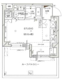モデコ武蔵小山 5階 間取り図