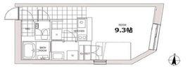 エスセナーリオ中野 303 間取り図