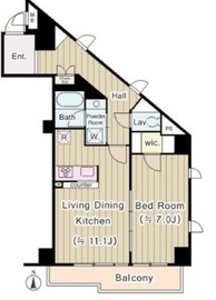 シティレジデンス東陽町 406 間取り図