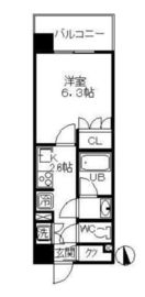 グローベルザ・高円寺プレミアム 4階 間取り図