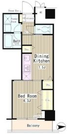 イーストコア曳舟一番館 7階 間取り図