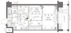 ZOOM新宿西落合 3階 間取り図