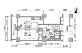 ジェイタワー西大井 21階 間取り図