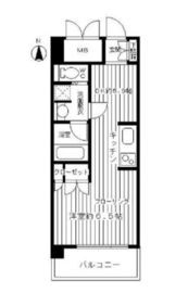 イーストコモンズ清澄白河パークフラッツ 3階 間取り図