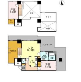 品川シーサイドビュータワー1 3001 間取り図