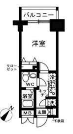 レジディア日本橋人形町2 606 間取り図