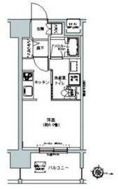 パークキューブ板橋本町 1110 間取り図