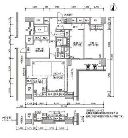 東雲キャナルコートCODAN 17-907 間取り図