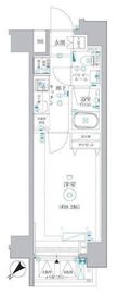 パティーナエーレ東中野 703 間取り図