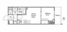 nido蔵前Residence 703 間取り図
