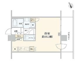 シティタワー新宿 12階 間取り図