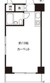 九段シルバーパレス 9階 間取り図