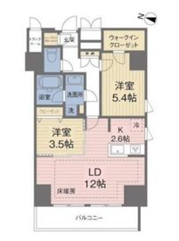 ACOLT中野富士見町 (アコルト中野富士見町) 707 間取り図