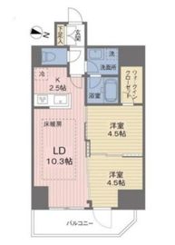 ACOLT中野富士見町 (アコルト中野富士見町) 602 間取り図