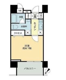 ステージファースト東大前 6階 間取り図