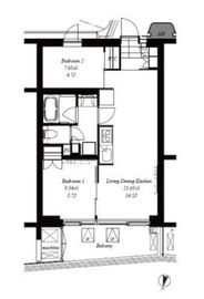 代々木参宮橋テラス 219 間取り図