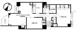 グローリオ駒沢大学 2階 間取り図