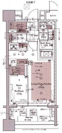 ネベル恵比寿 3階 間取り図