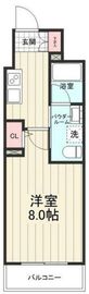 ベルシード西巣鴨 6階 間取り図
