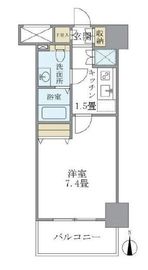 KDX吾妻橋レジデンス 1102 間取り図