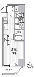 シーズンフラッツ日暮里 301 間取り図