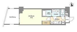 フレシア祐天寺 203 間取り図