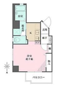 R.イシバシレジデンス 201 間取り図