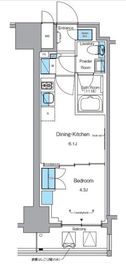 プライムアーバン浅草テラス 604 間取り図