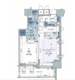 グランベル西早稲田ラフィーネ 10階 間取り図