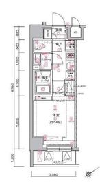 アルテシモシェルト 10階 間取り図
