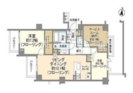 オープンレジデンシア代々木ザ・ハウス 2階 間取り図