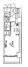 HF駒沢公園レジデンスタワー 2405 間取り図