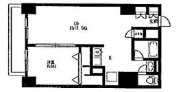 HF駒沢公園レジデンスタワー 2203 間取り図