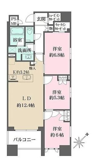 ALTERNA日本橋 (オルタナ日本橋) 902 間取り図