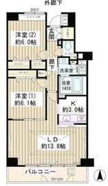 メゾン・シャルム 903 間取り図
