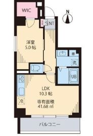 レコルトヴィル高円寺 301 間取り図