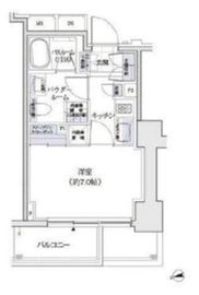 アトラス早稲田の杜 12階 間取り図