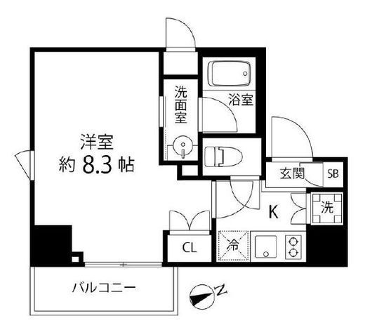 DeLCCS TOKYO BAY 501 間取り図