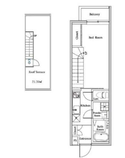 スペリオール白金台 403 間取り図