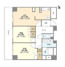 ラフィネ大崎 12階 間取り図