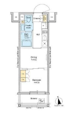 RESIDENCE KOENJI 324 間取り図